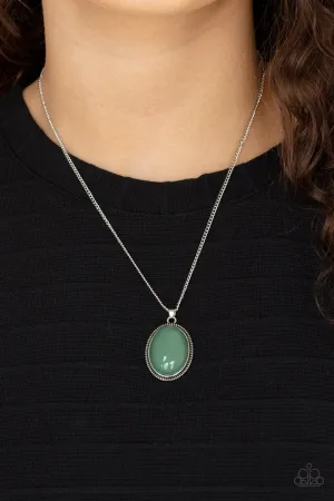 Necklace Tranquil Talisman - Green N329