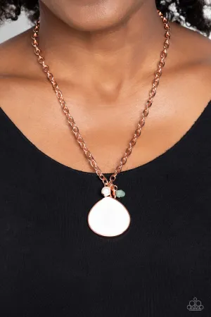 Necklaces I Put A SHELL On You - Copper