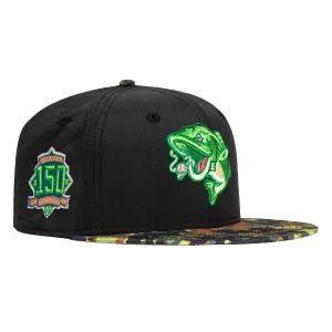 New Era 59Fifty Outdoors Gwinnett Stripers 150th Anniversary Patch Hat - Black, Camo