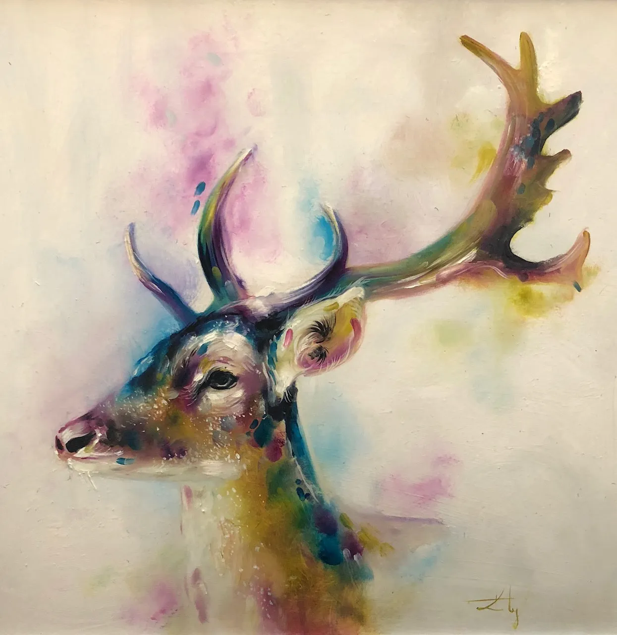 Original Antlers by Katy Jade Dobson - Stag