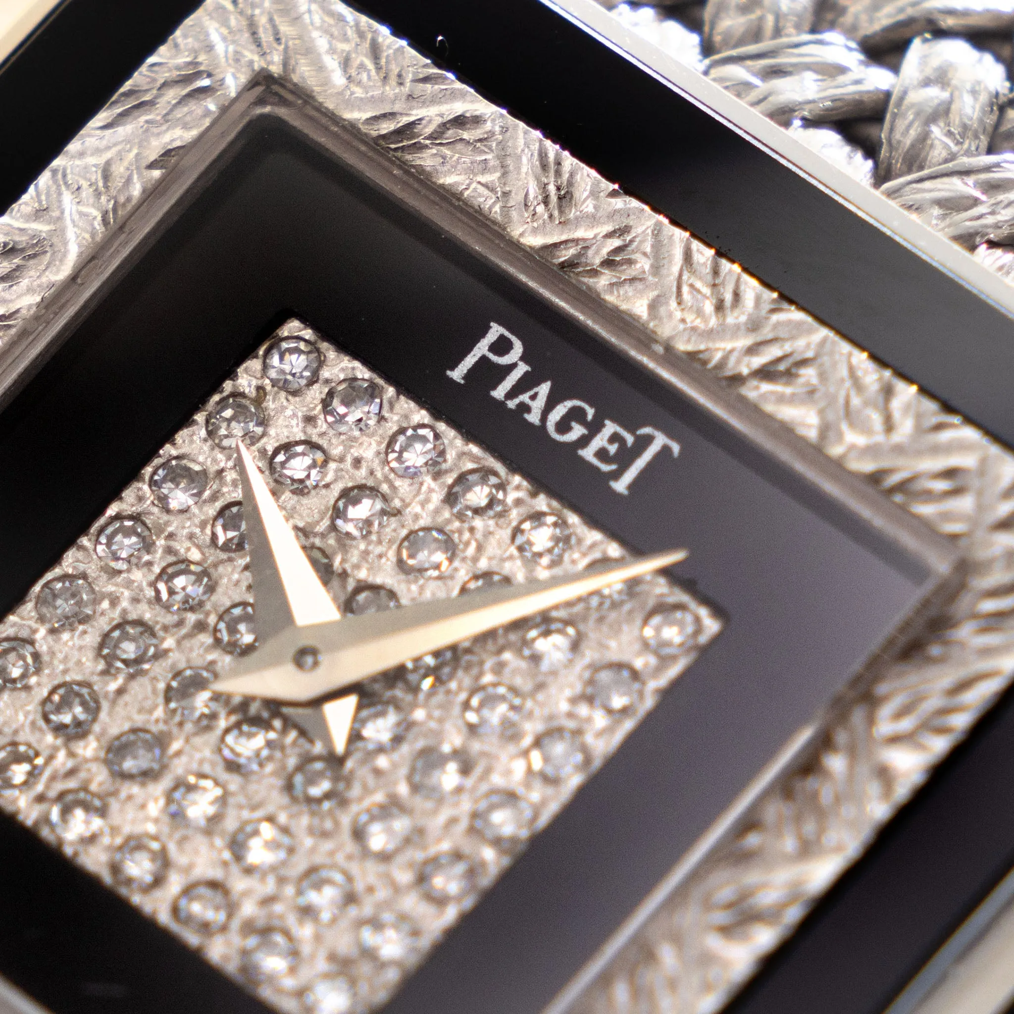 Piaget Altiplano White Gold Diamond and Onyx Dial Box and Papers Ref 9200