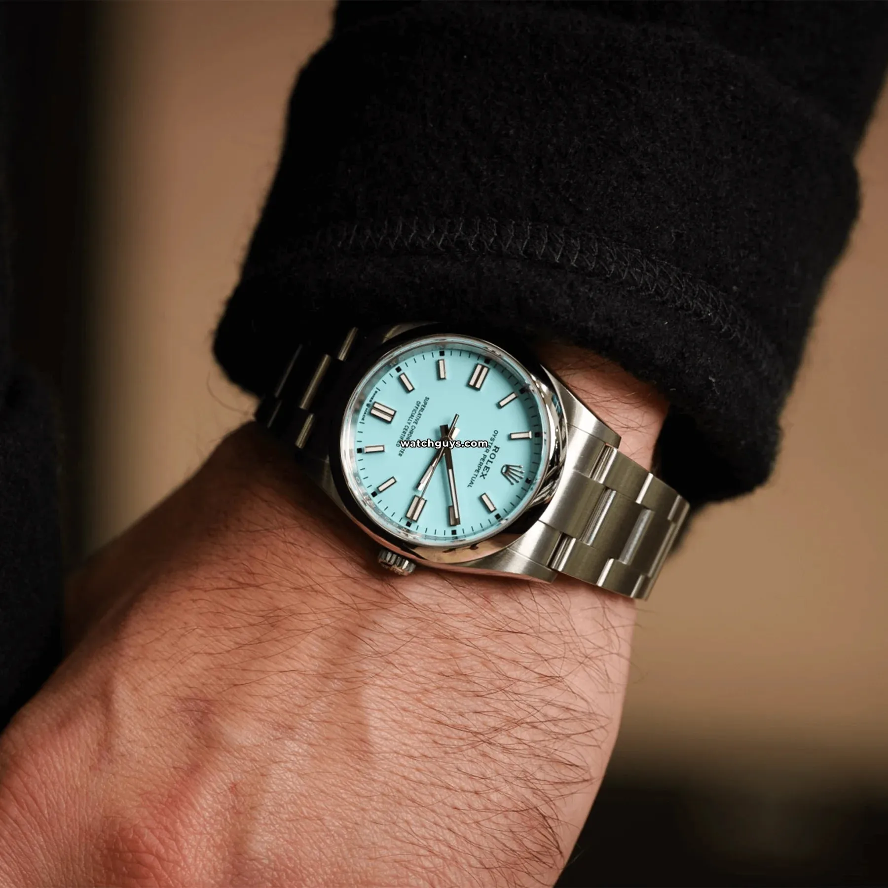 Rolex Oyster Perpetual 126000 Tiffany Blue