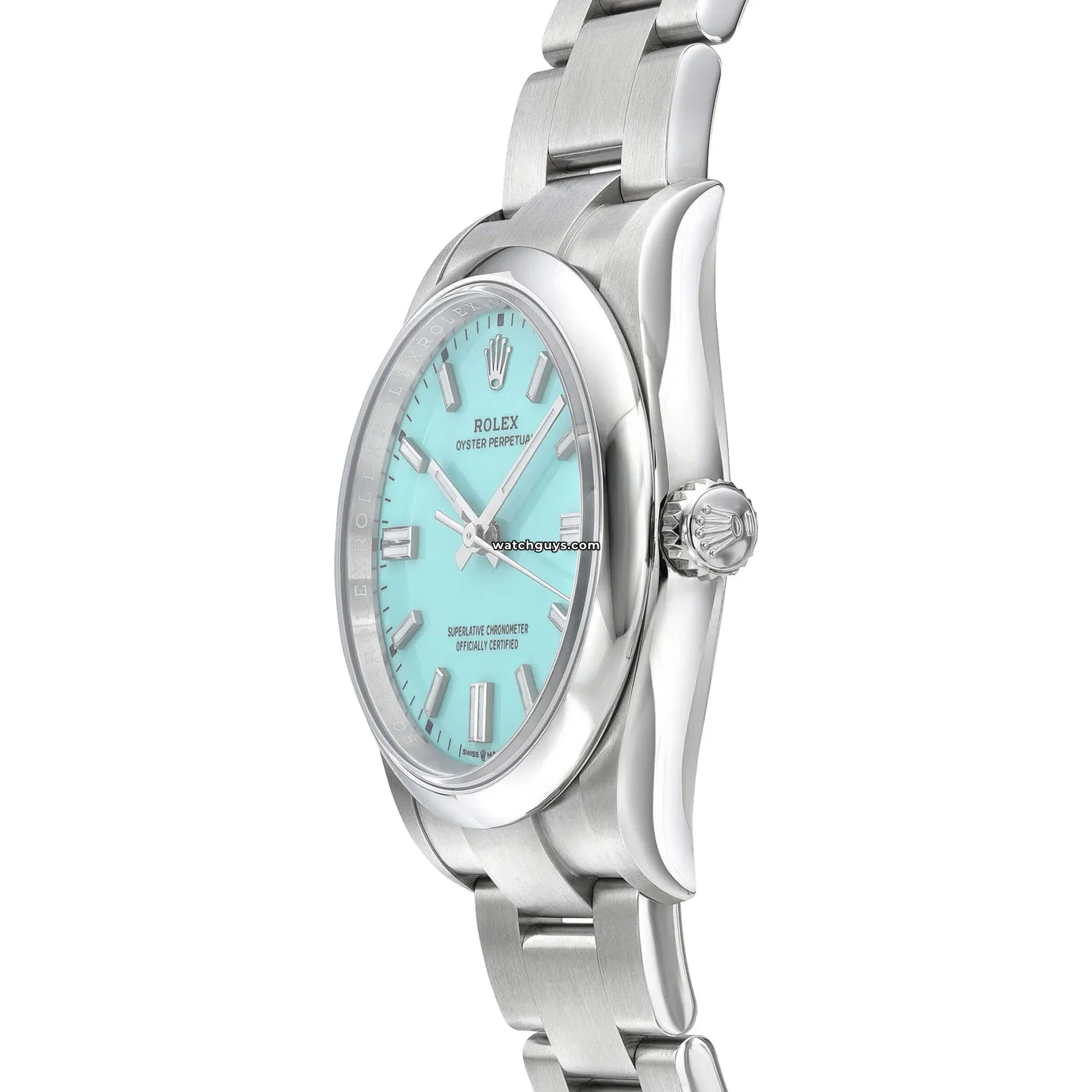 Rolex Oyster Perpetual 126000 Tiffany Blue