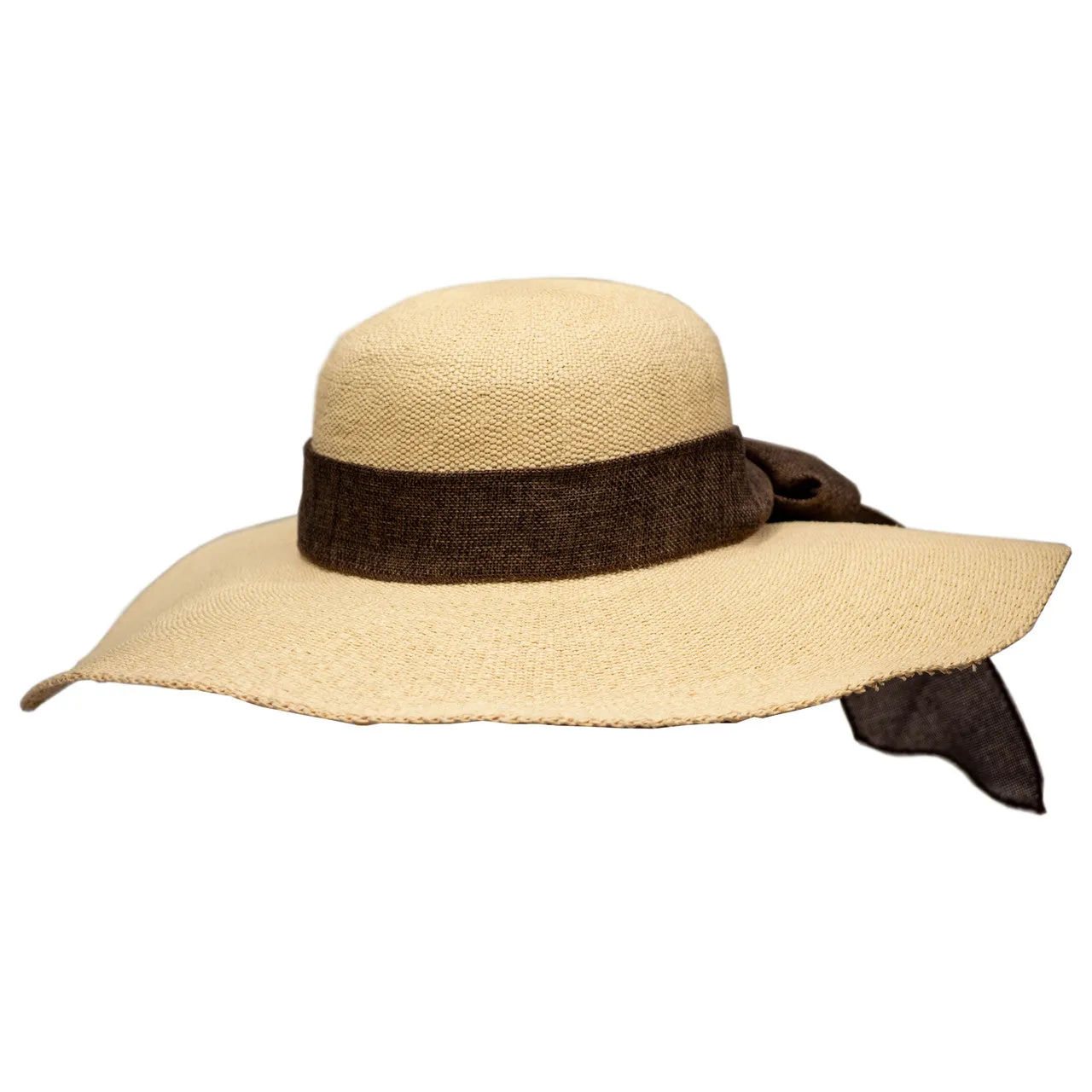 Saint Martin - Wide Brim Hat with Bow