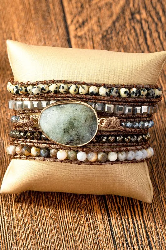 She's So Fine Natural Wrap Bracelet