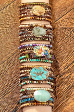 She's So Fine Natural Wrap Bracelet