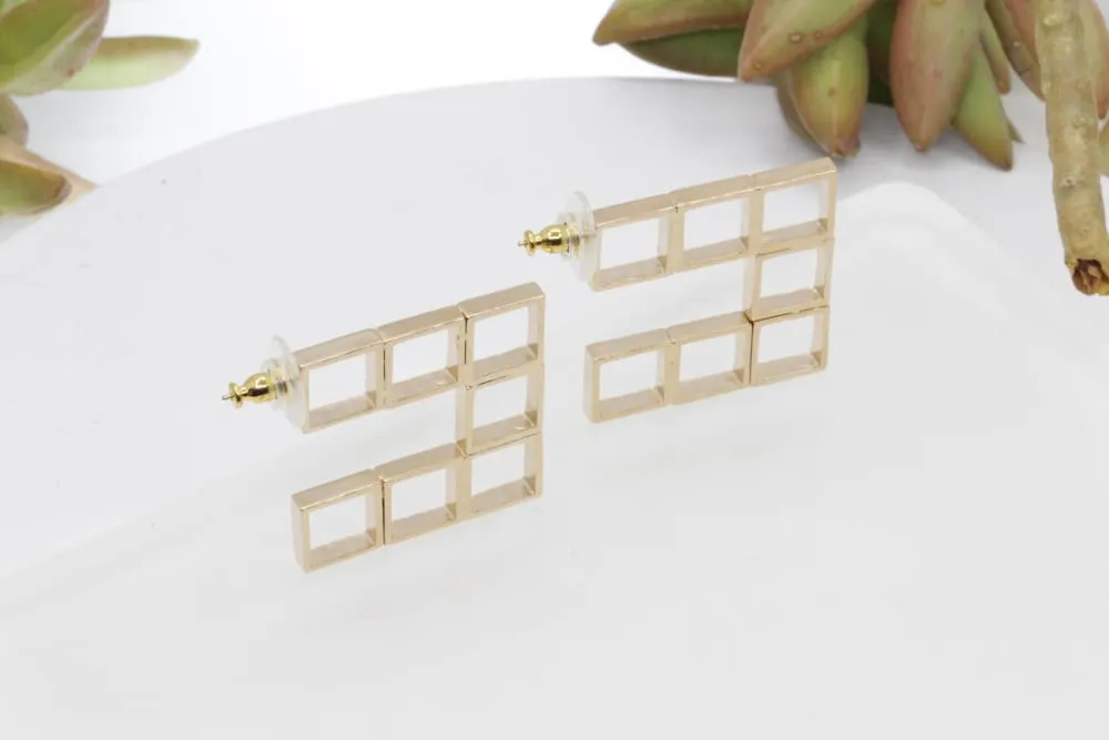 Square Hoop Earrings