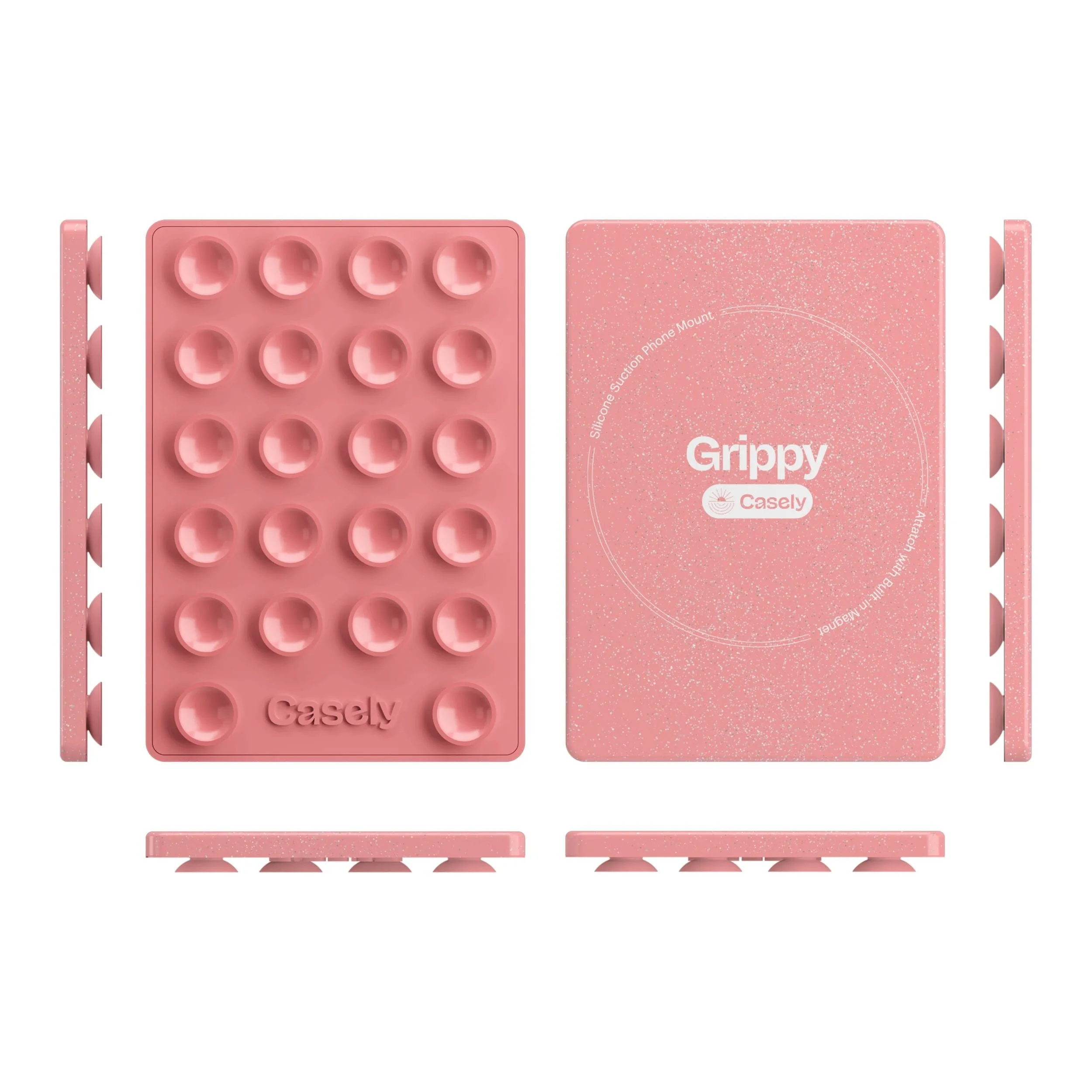 Starfish Wishes | Coral Pink Shimmer Grippy