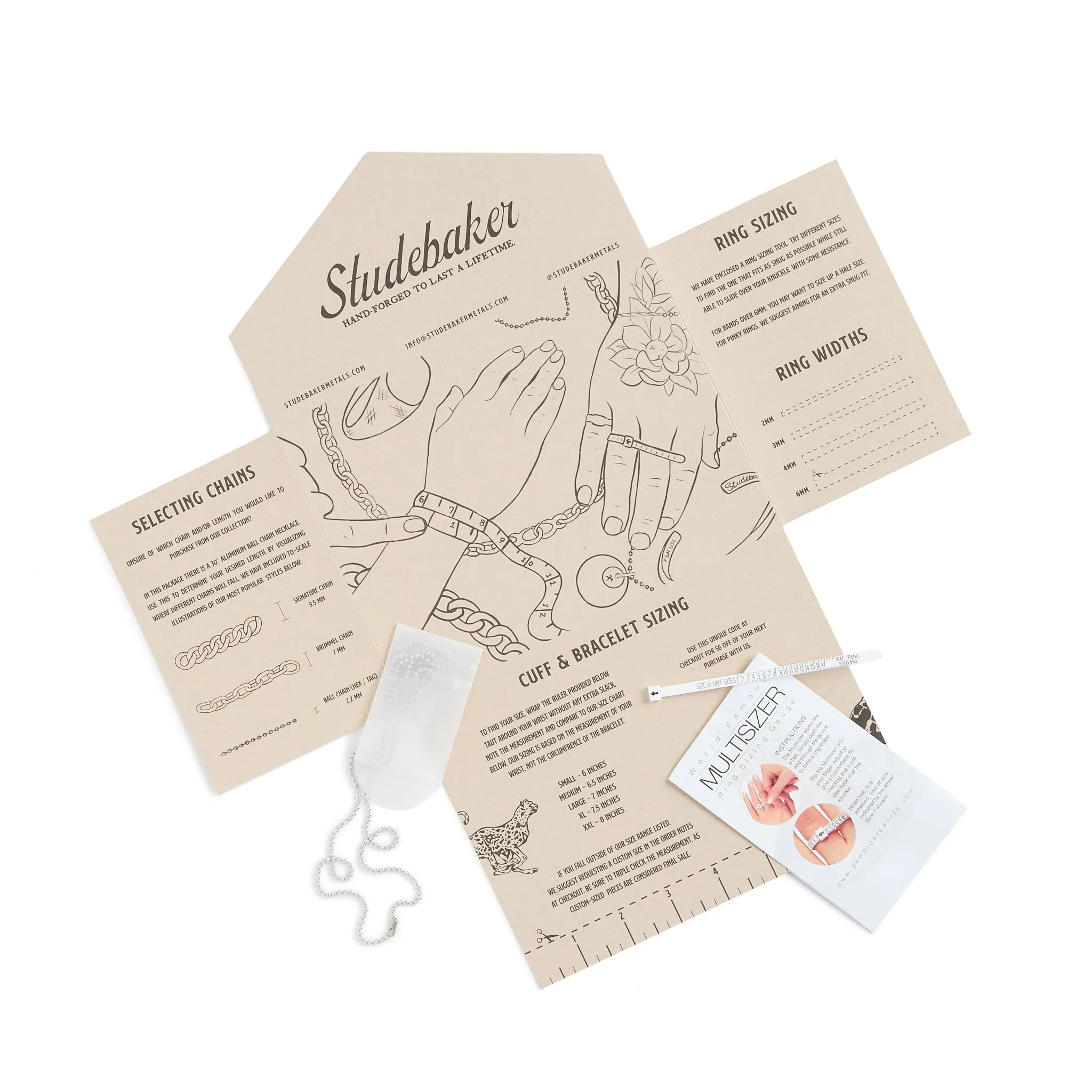 Studebaker Sizing Kit