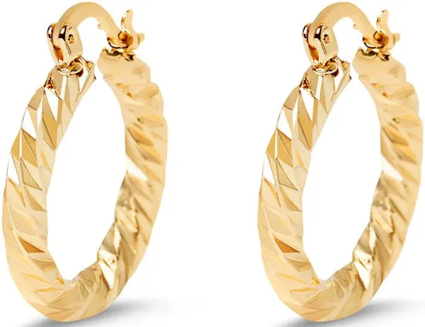 THE MIA HOOP EARRINGS (SMALL)