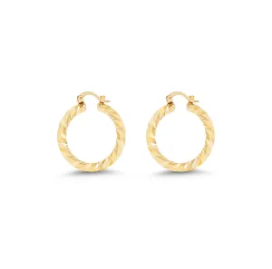 THE MIA HOOP EARRINGS (SMALL)