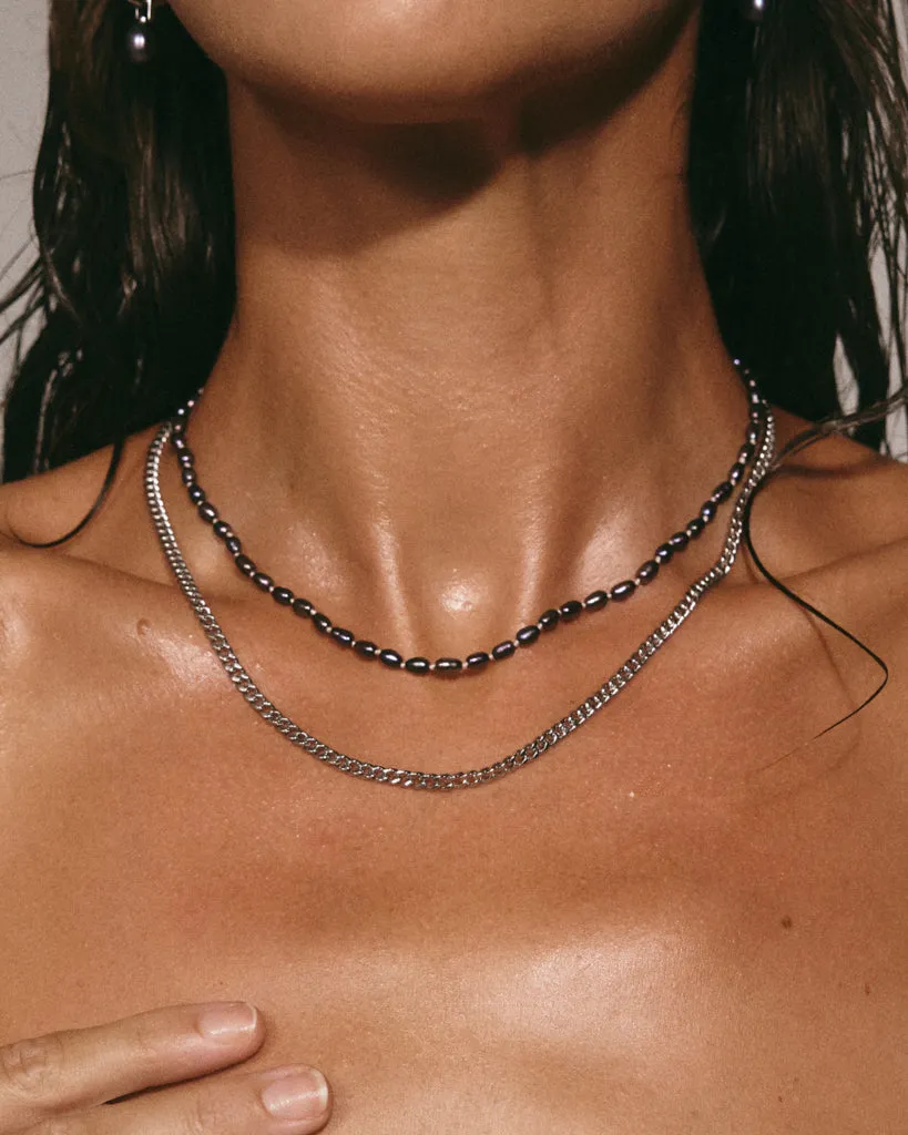 The Pearl Chain Necklace Set