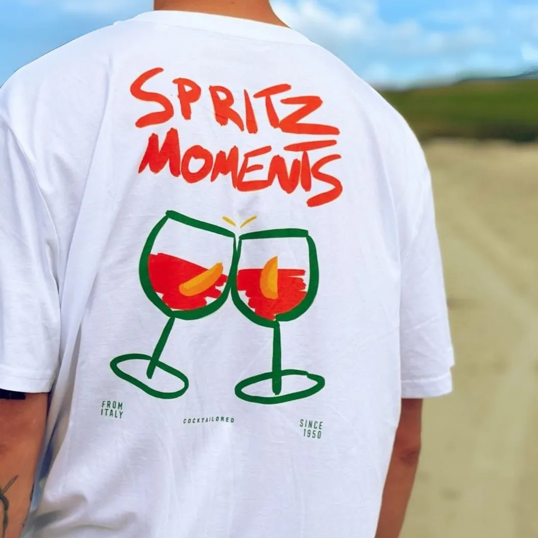 The Spritz Moments "Cin Cin" organic t-shirt