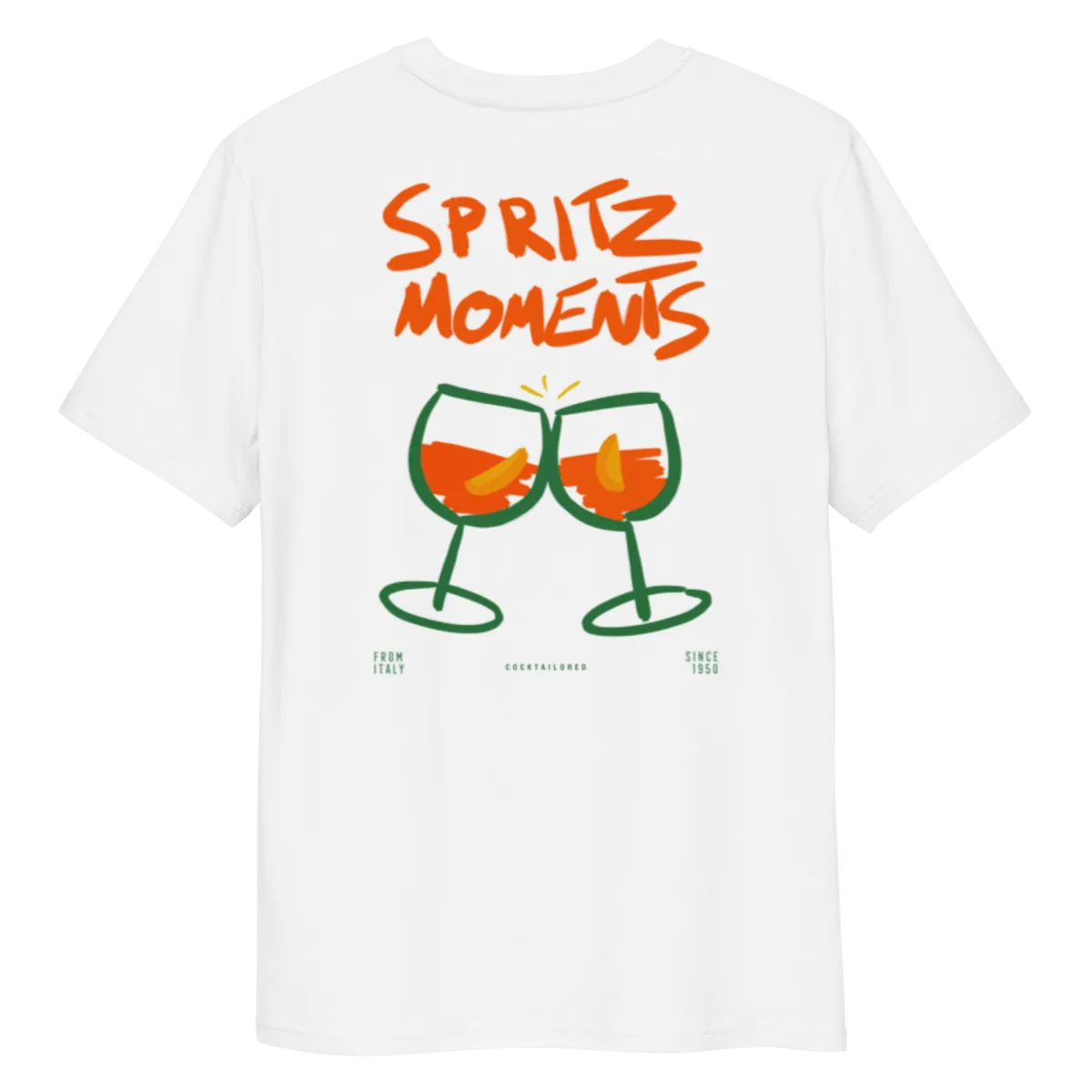 The Spritz Moments "Cin Cin" organic t-shirt