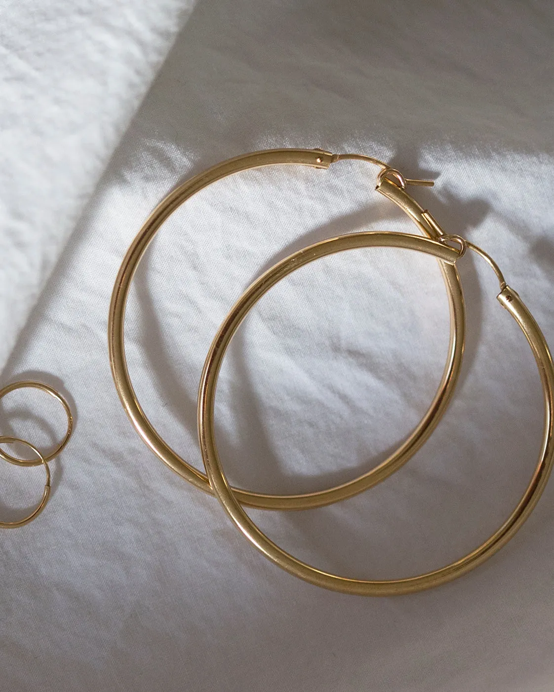 Tube Hoop Earrings