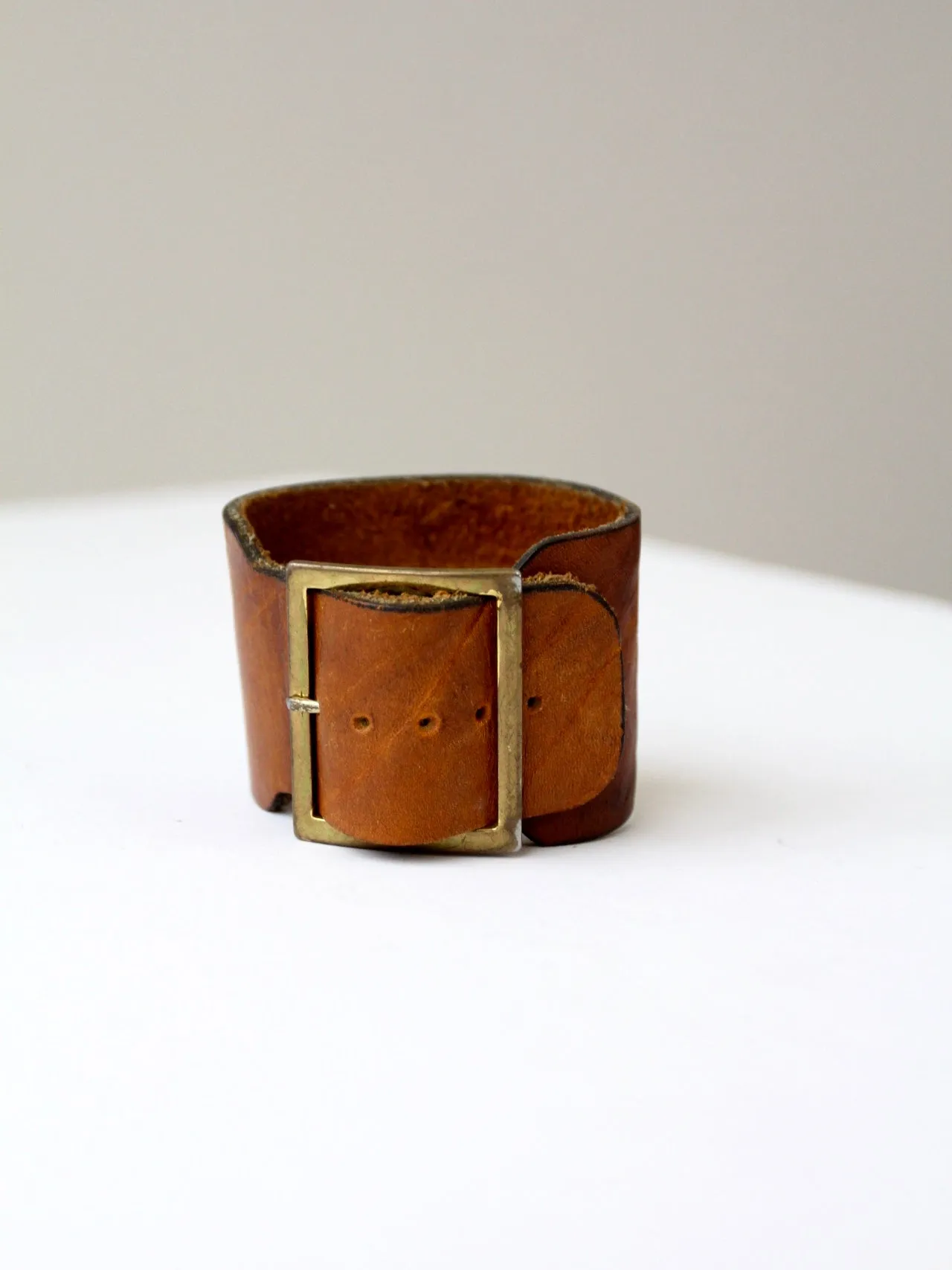 vintage Eagle leather cuff