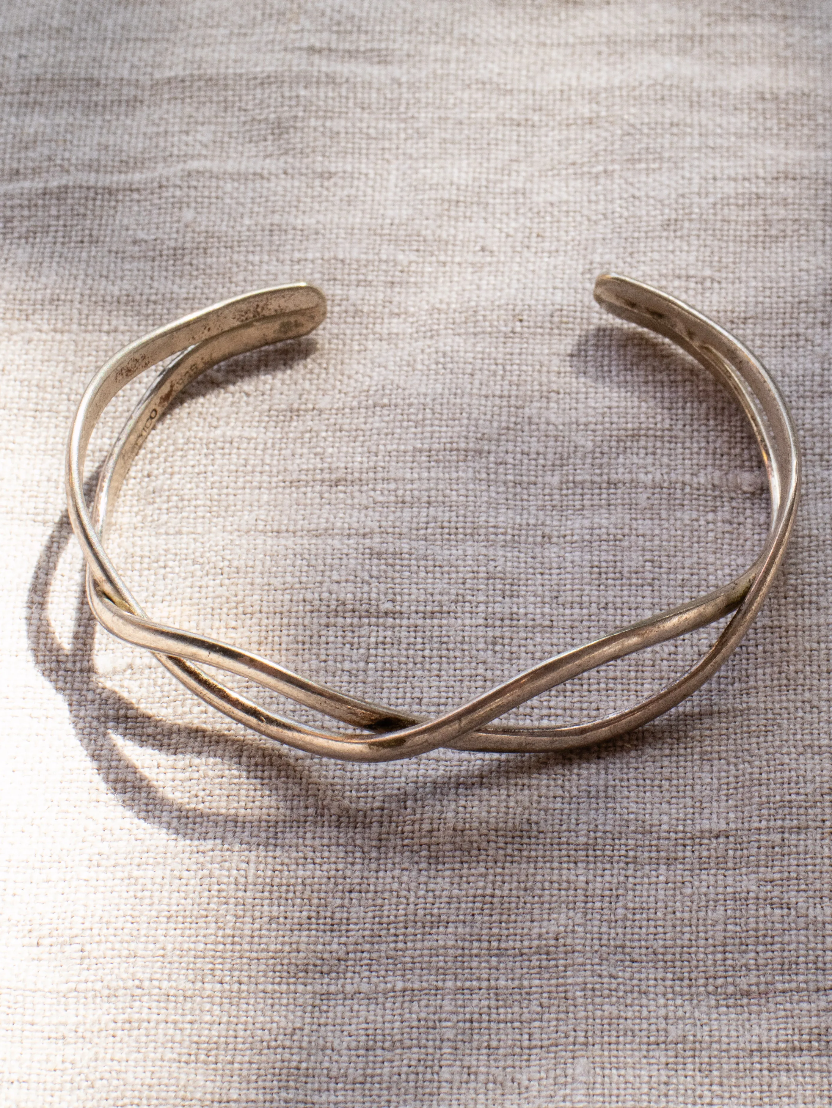 Vintage silver bangle