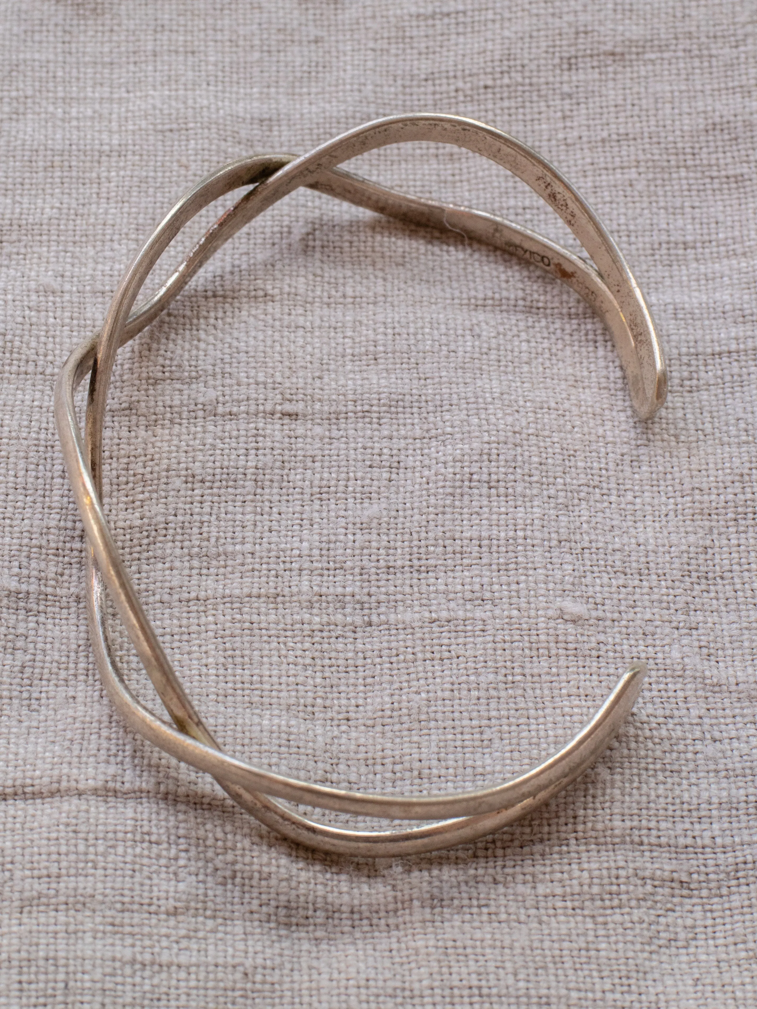 Vintage silver bangle