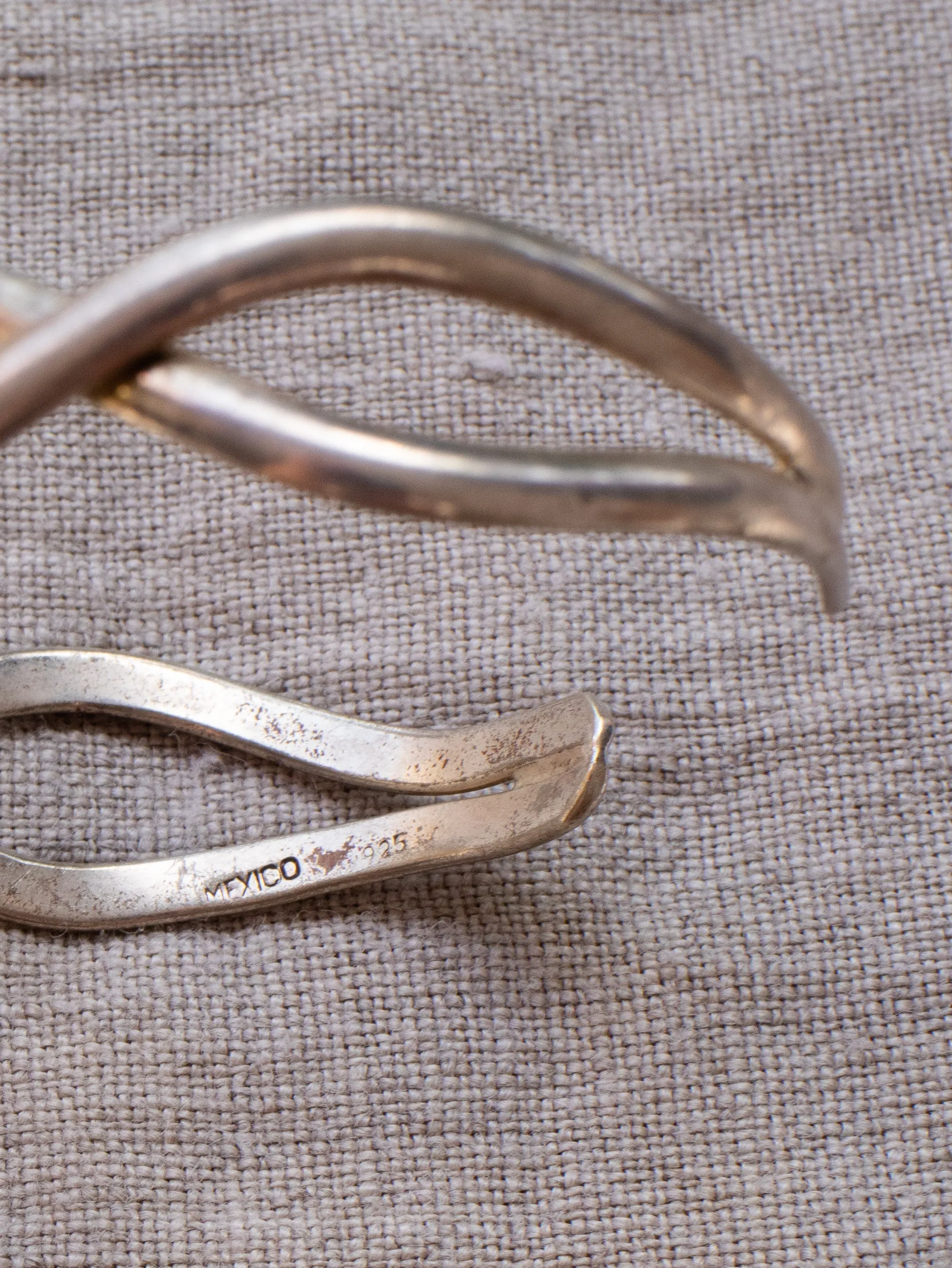 Vintage silver bangle