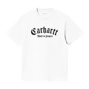 W' ONYX SCRIPT T-SHIRT / CARHARTT WIP / WHITE