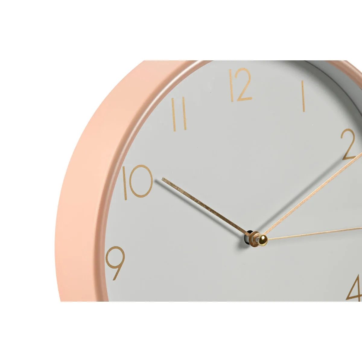 Wall Clock Home ESPRIT Coral Mint Lilac PVC 25,5 x 4,3 x 25,5 cm (3 Units)