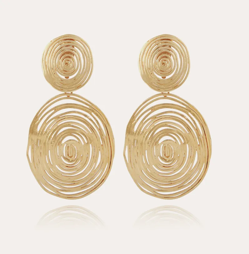 Wave earrings