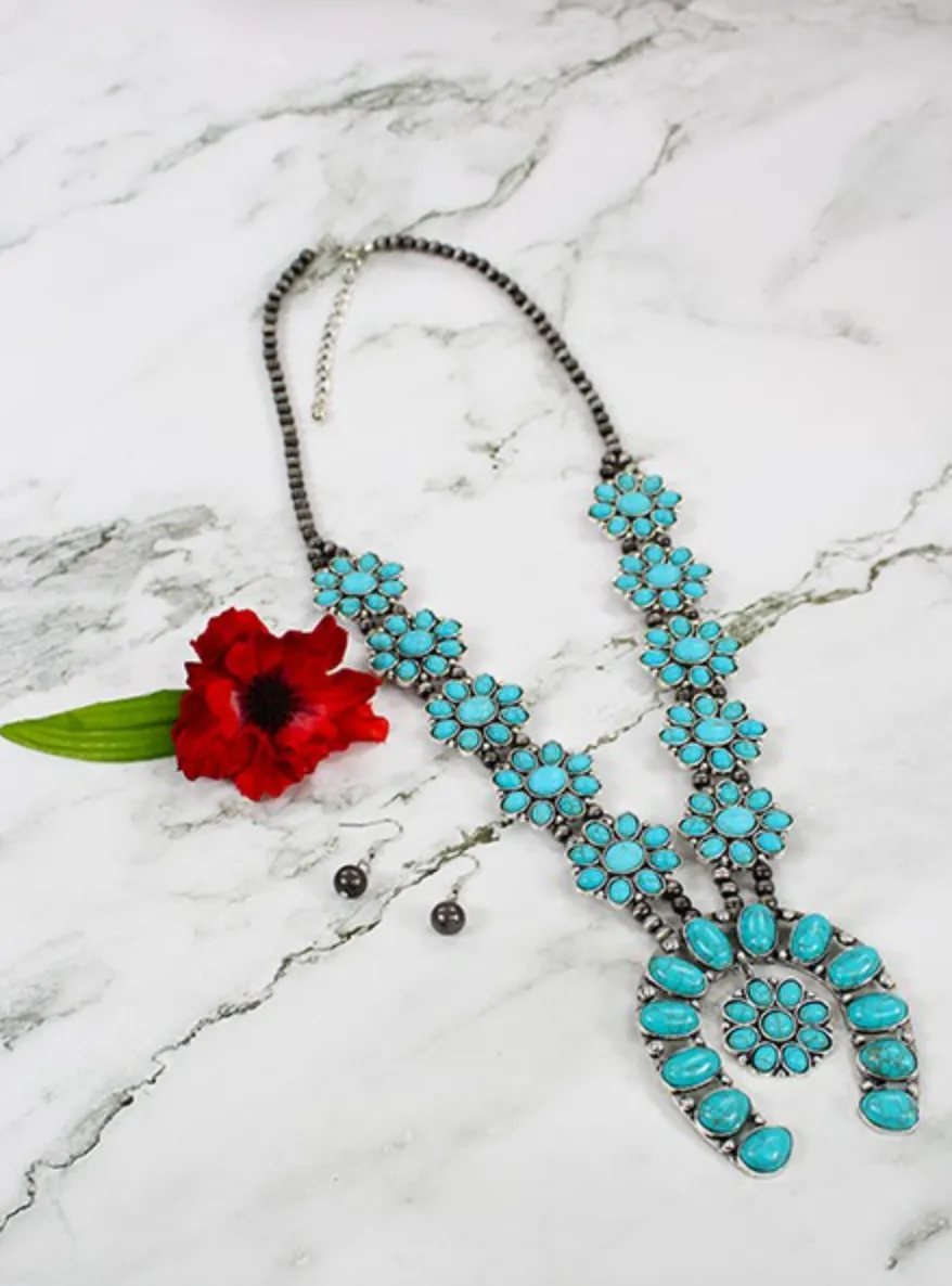 Winona Squash Blossom Necklace